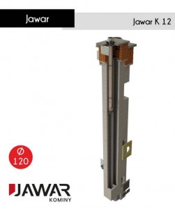 Jawar K 12 turbo - komin do kotłów gazowych