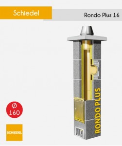 Uniwersalny ceramiczny komin systemowy Schiedel Rondo Plus 16