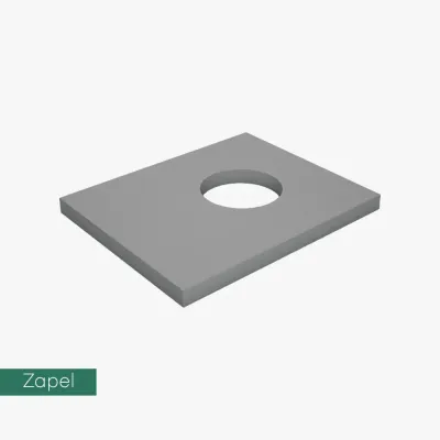 GT Zapel W2 pustak wentylacyjny podwójny 36x25
