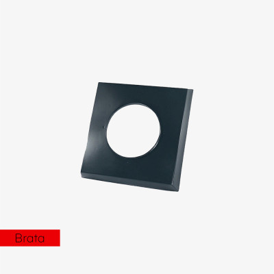 Brata daszek stalowy (SW) 66 x 52 RAL7016 (grafit)