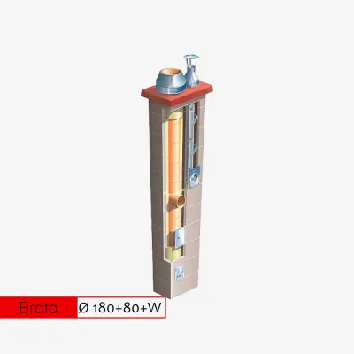 Brata Duo Uniwersal 180+80+W