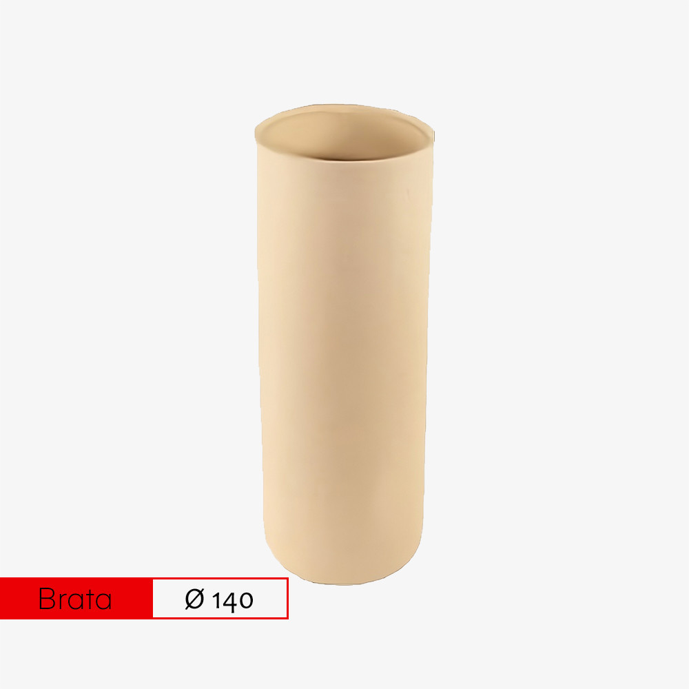 Rura ceramiczna [gaz] fi 140 (Brata) 33 cm