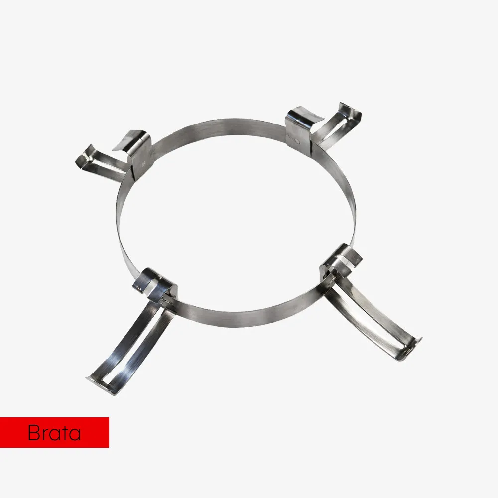 Obejma rury ceramicznej fi 100-250 (Brata)