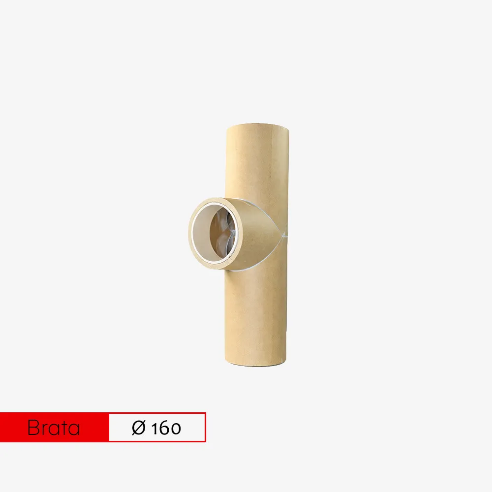 Trójnik spalinowy 90° (uniwersalny) fi 160 Brata