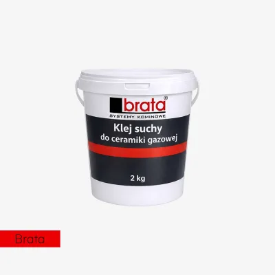 Klej (kit) suchy 2 kg (gaz) Brata