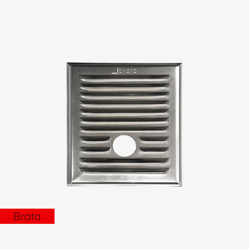 Kratka wentylacyjna Brata 20 x 25 cm inox