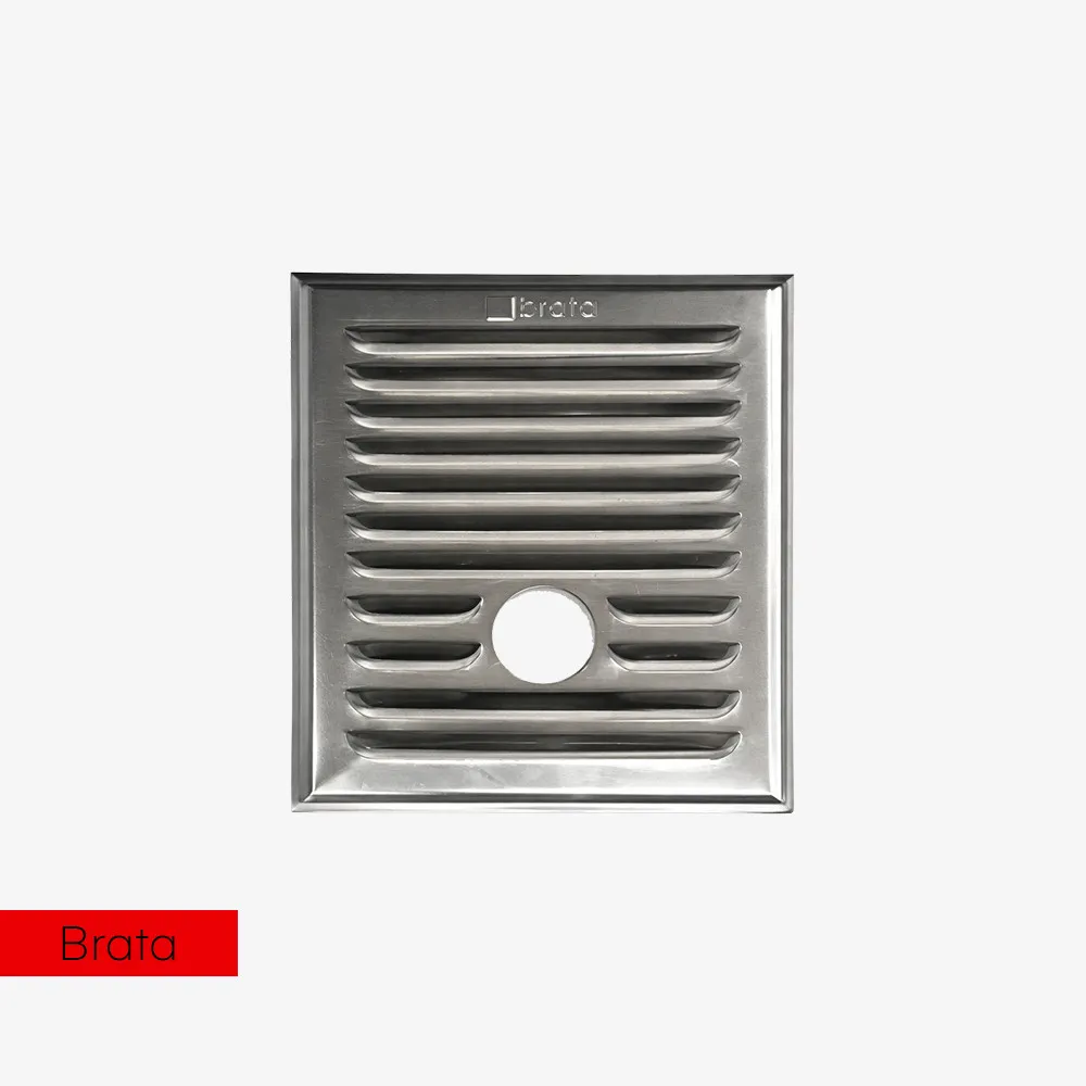 Kratka wentylacyjna Brata 20 x 25 cm inox