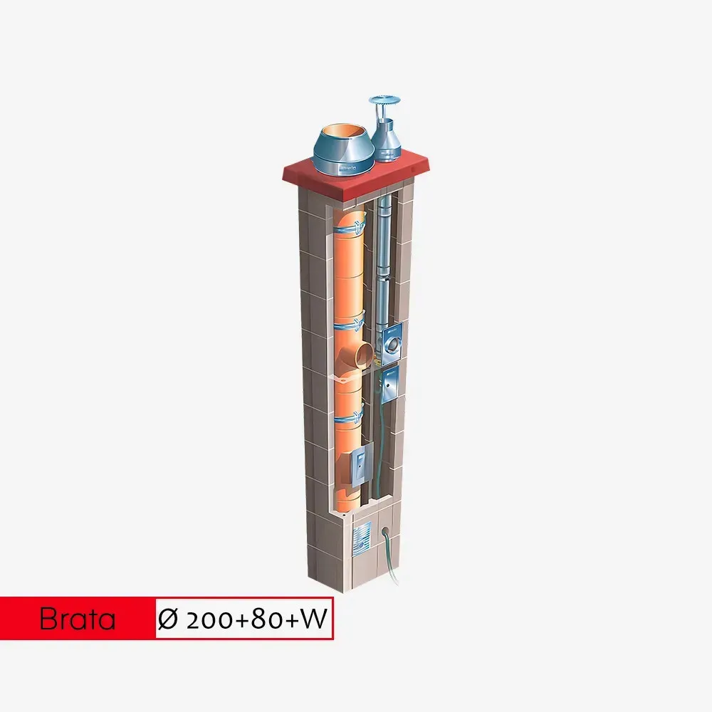 Brata Duo Standard 200+80+W