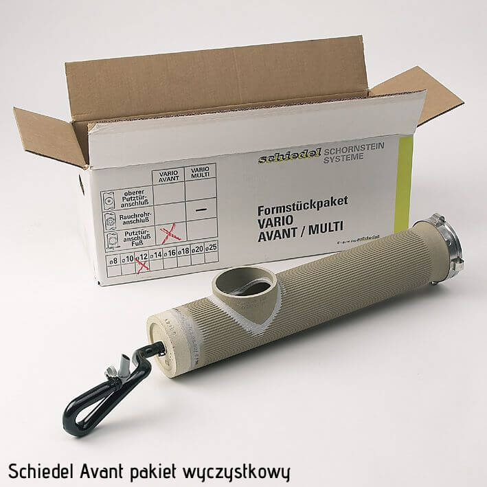 Pakiet wyczystkowy komina do kotłów kondensacyjnych Schiedel Avant 16