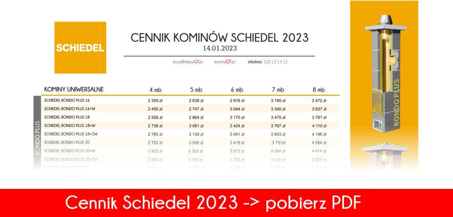 cennik Schiedel 2023