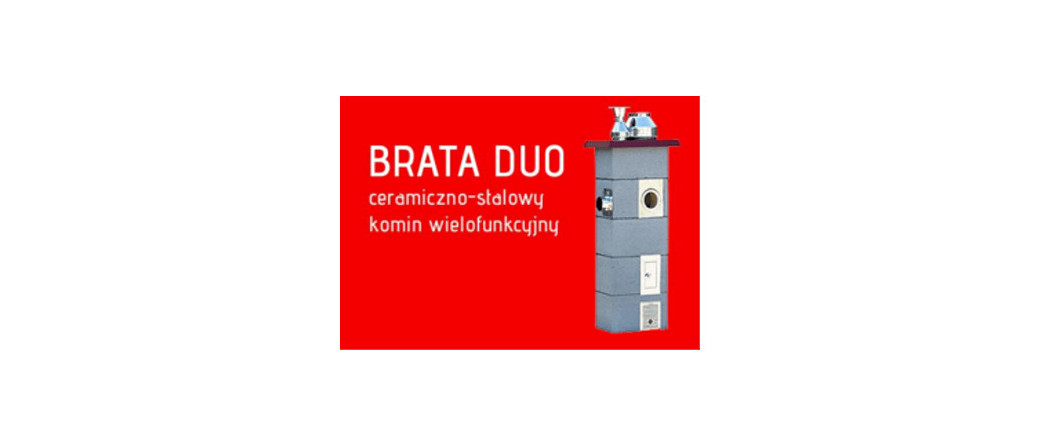 Komin ceramiczno-stalowy Brata DUO