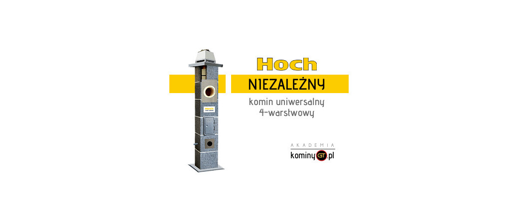 Ceramiczny komin systemowy Hoch Uniwersal Niezależny